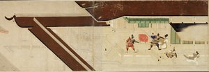Racconto illustrato della Guerra Civile di Heiji (Rotolo della Visita Imperiale a Rokuhara) da Unknown